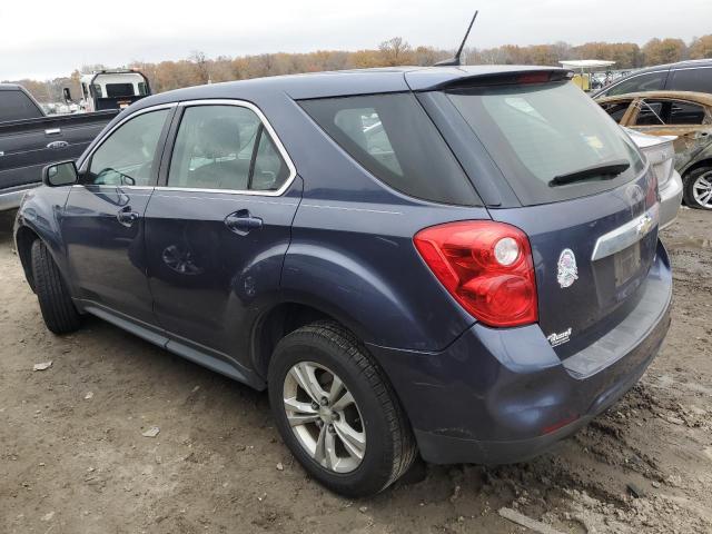 2GNALBEK7D6294812 - 2013 CHEVROLET EQUINOX LS BLUE photo 2