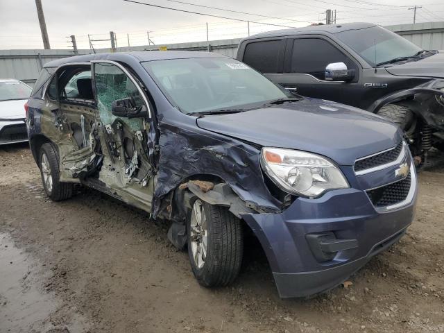 2GNALBEK7D6294812 - 2013 CHEVROLET EQUINOX LS BLUE photo 4