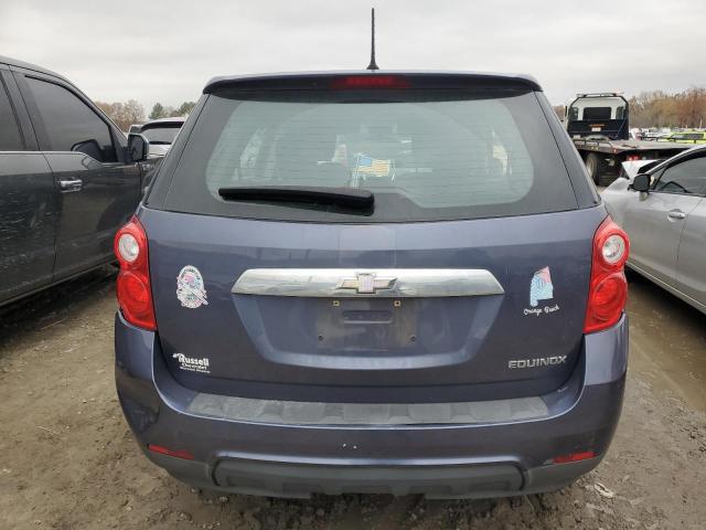 2GNALBEK7D6294812 - 2013 CHEVROLET EQUINOX LS BLUE photo 6