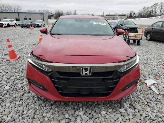 1HGCV1F38KA112131 - 2019 HONDA ACCORD SPORT RED photo 5