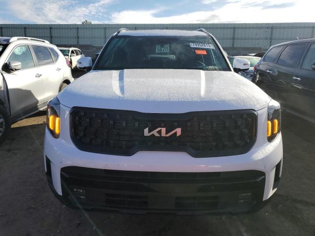 5XYP5DGC2RG457794 - 2024 KIA TELLURIDE SX WHITE photo 5