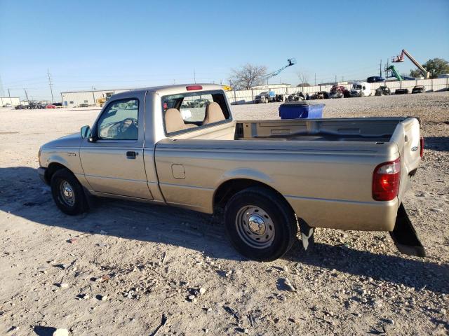 1FTYR10U02PB70385 - 2002 FORD RANGER GOLD photo 2