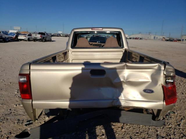 1FTYR10U02PB70385 - 2002 FORD RANGER GOLD photo 6