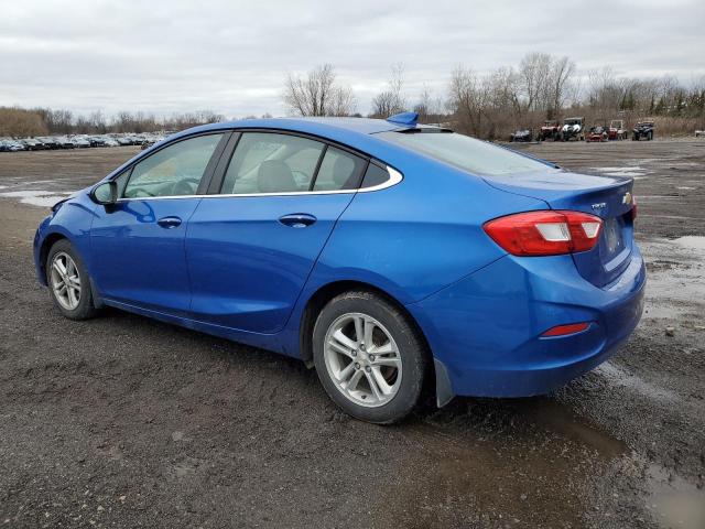 1G1BE5SM9G7252976 - 2016 CHEVROLET CRUZE LT BLUE photo 2