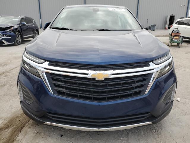 3GNAXKEV7NL203940 - 2022 CHEVROLET EQUINOX LT BLUE photo 5