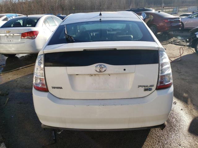 JTDKB20U473277714 - 2007 TOYOTA PRIUS WHITE photo 6