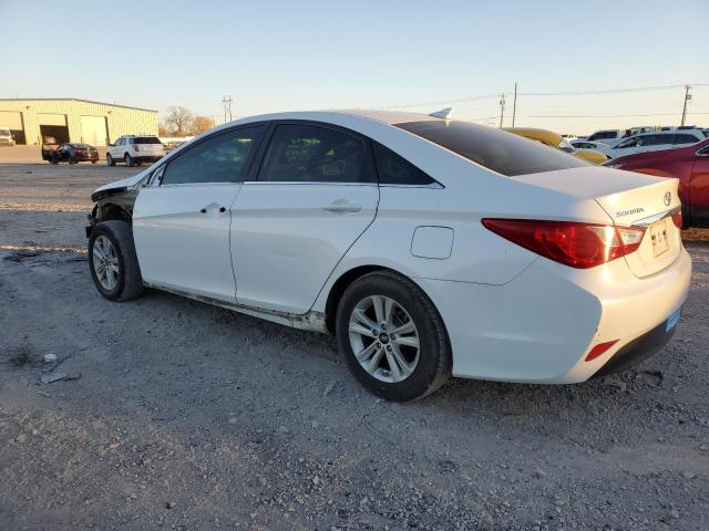 5NPEB4AC1EH926403 - 2014 HYUNDAI SONATA GLS WHITE photo 2