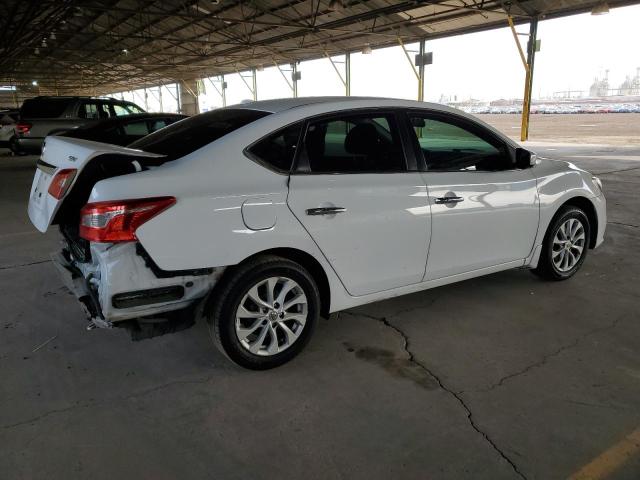 3N1AB7AP6JY265664 - 2018 NISSAN SENTRA S WHITE photo 3