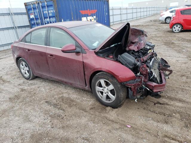 1G1PC5SB3F7240668 - 2015 CHEVROLET CRUZE LT BURGUNDY photo 4