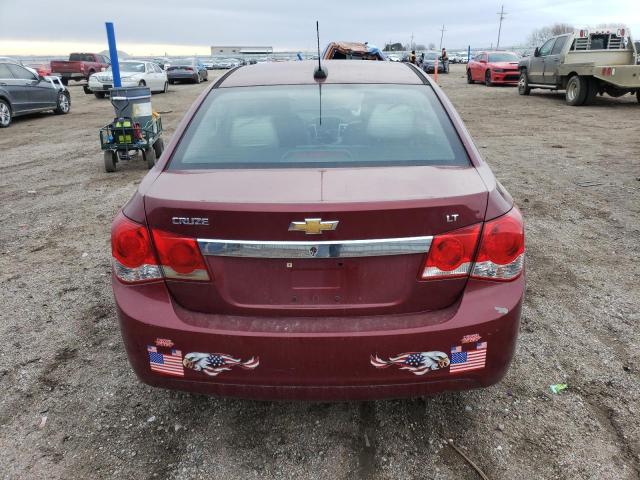 1G1PC5SB3F7240668 - 2015 CHEVROLET CRUZE LT BURGUNDY photo 6