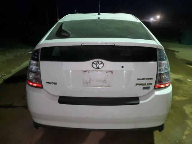 JTDKB20U753059621 - 2005 TOYOTA PRIUS WHITE photo 6