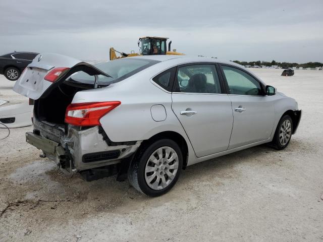 3N1AB7AP4JY326865 - 2018 NISSAN SENTRA S SILVER photo 3