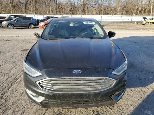 3FA6P0RU3JR101987 - 2018 FORD FUSION TITANIUM/PLATINUM HEV BLACK photo 5