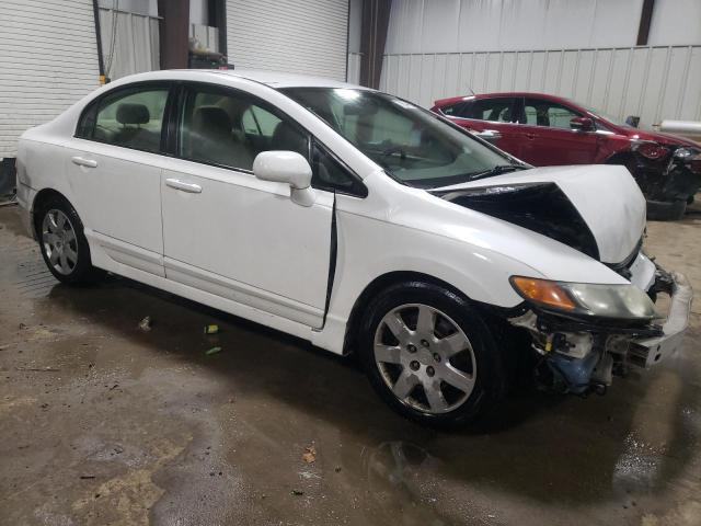 1HGFA16538L056431 - 2008 HONDA CIVIC LX WHITE photo 4