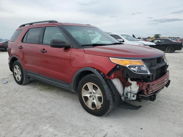 1FM5K7B83DGC68089 - 2013 FORD EXPLORER RED photo 4