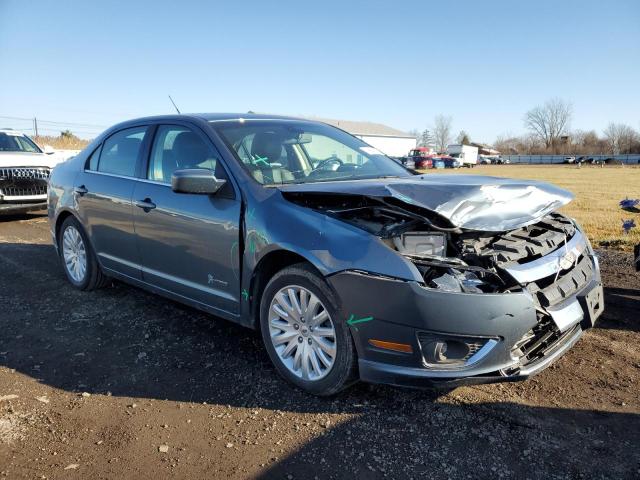 3FADP0L37CR255905 - 2012 FORD FUSION HYBRID GRAY photo 4