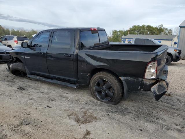 1D7RV1CT7AS148775 - 2010 DODGE RAM 1500 BLACK photo 2