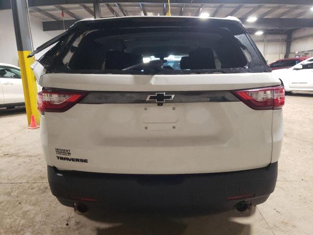 1GNERFKW2MJ117635 - 2021 CHEVROLET TRAVERSE LS WHITE photo 6