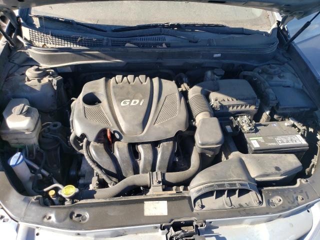 5NPEB4AC9BH076581 - 2011 HYUNDAI SONATA GLS SILVER photo 11