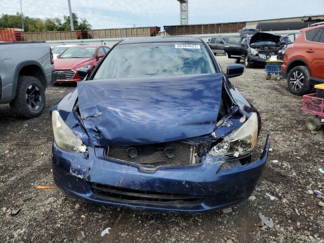 JHMCM557X5C001438 - 2005 HONDA ACCORD EX BLUE photo 5