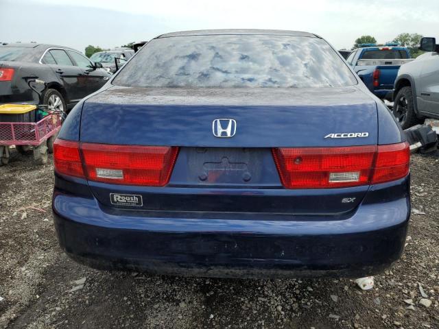 JHMCM557X5C001438 - 2005 HONDA ACCORD EX BLUE photo 6