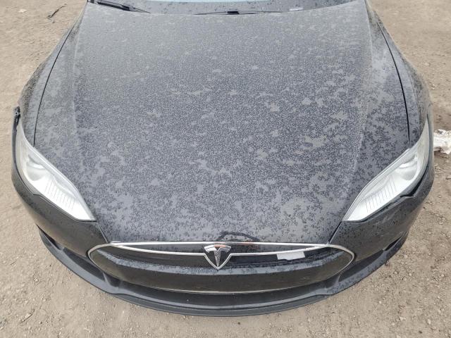 5YJSA1DP8CFS00701 - 2012 TESLA MODEL S შავი ფოტო 11