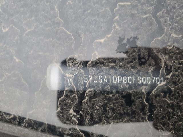 5YJSA1DP8CFS00701 - 2012 TESLA MODEL S შავი ფოტო 12