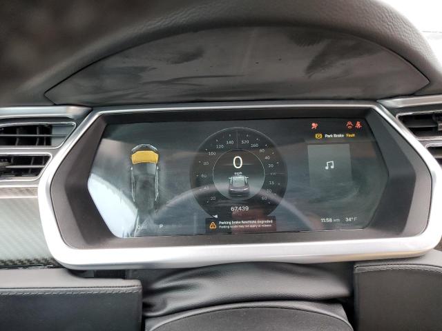 5YJSA1DP8CFS00701 - 2012 TESLA MODEL S შავი ფოტო 9