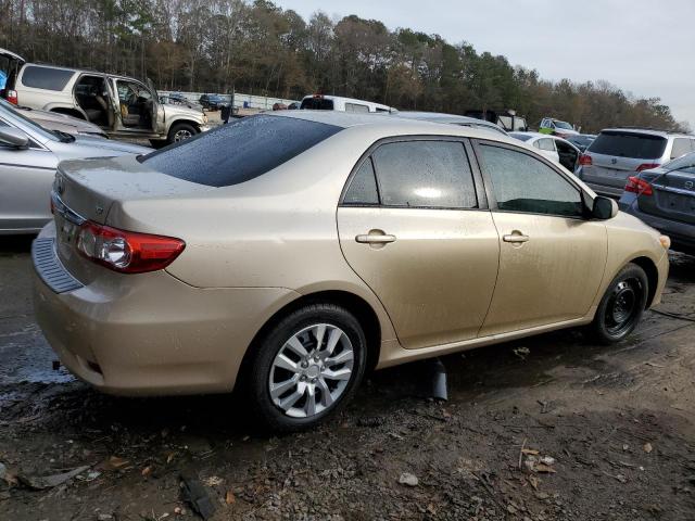 2T1BU4EE5CC764705 - 2012 TOYOTA COROLLA BASE GOLD photo 3