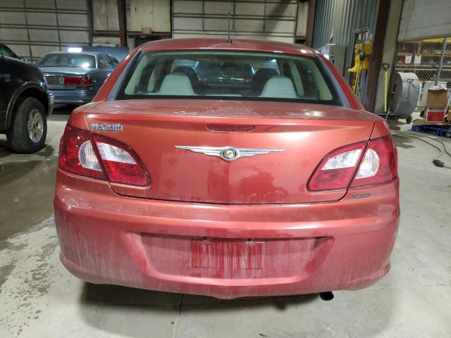 1C3LC56K87N531555 - 2007 CHRYSLER SEBRING TOURING ORANGE photo 6