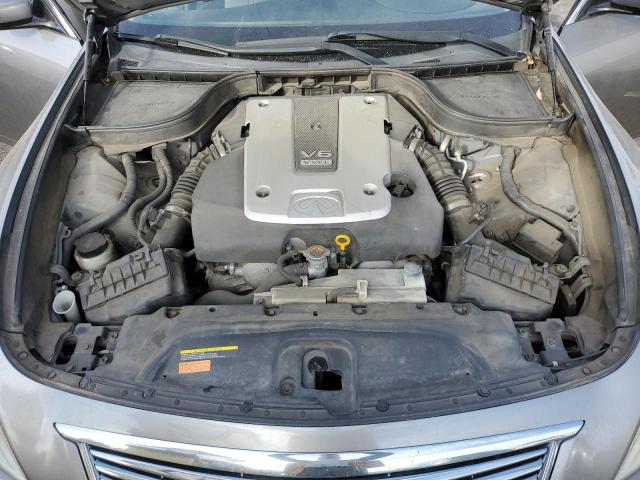 JN1CV6AR4DM353003 - 2013 INFINITI G37 GRAY photo 11