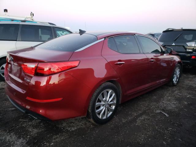 5XXGN4A71FG389306 - 2015 KIA OPTIMA EX RED photo 3