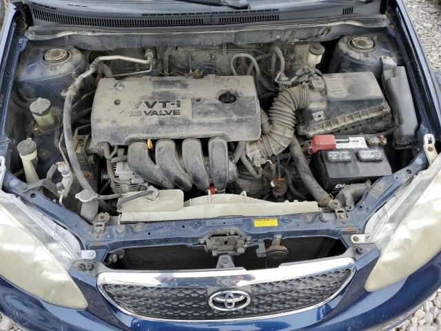 2T1BR32E27C722725 - 2007 TOYOTA COROLLA CE BLUE photo 12