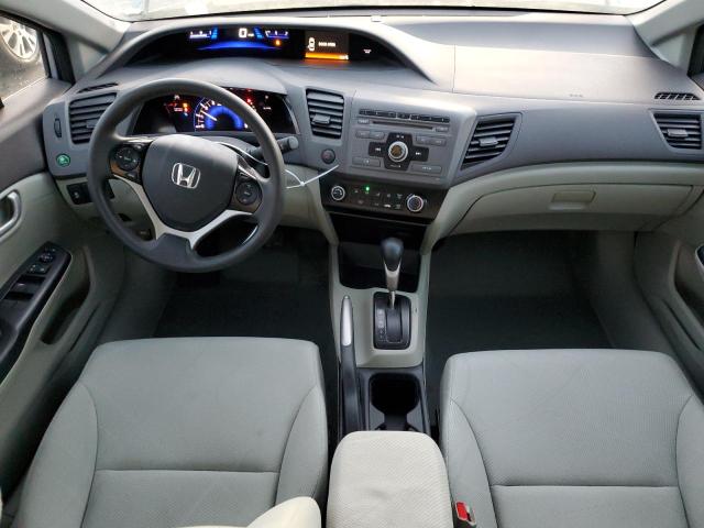 2HGFB2F55CH573559 - 2012 HONDA CIVIC LX SILVER photo 8