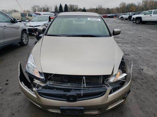 JHMCM56486C000438 - 2006 HONDA ACCORD LX GOLD photo 5