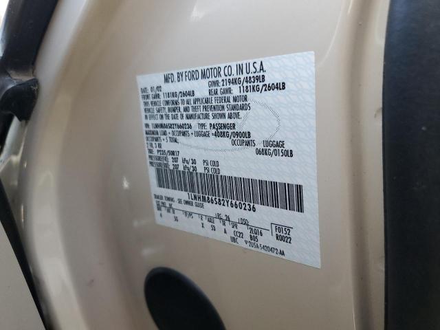 1LNHM86S82Y660236 - 2002 LINCOLN LS Krem foto 12