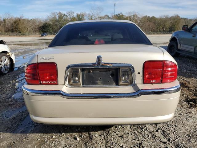 1LNHM86S82Y660236 - 2002 LINCOLN LS Krem foto 6