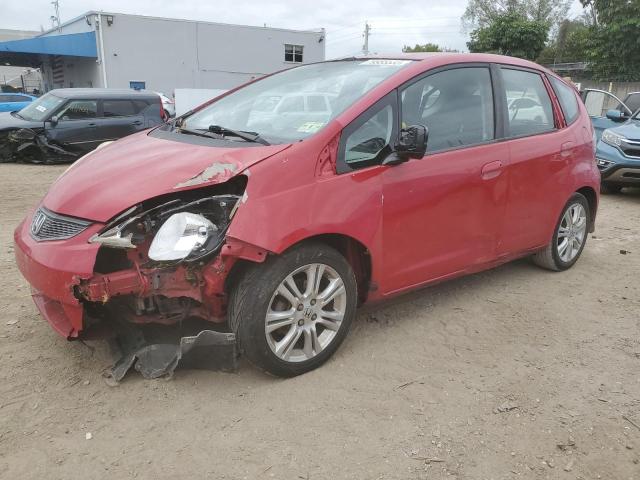 JHMGE88469S024874 - 2009 HONDA FIT SPORT RED photo 1