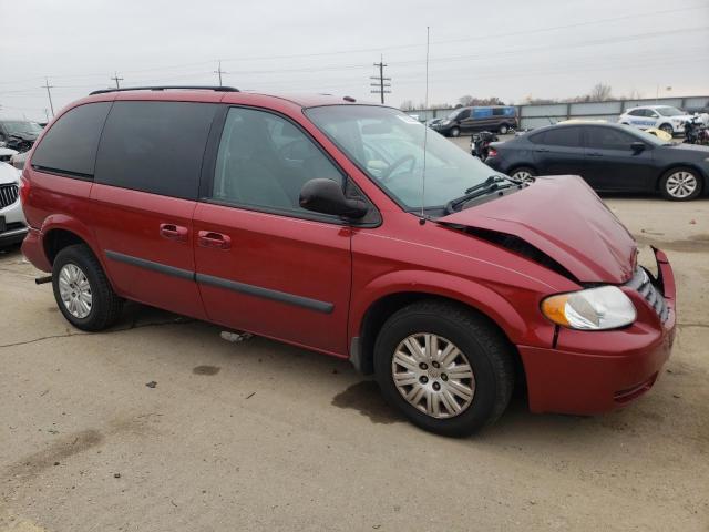 1A4GP45R86B681136 - 2006 CHRYSLER TOWN & COU წითელი ფოტო 4