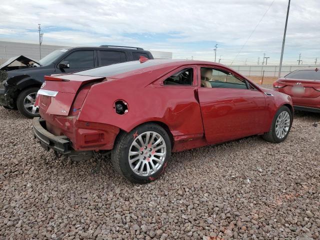1G6DJ1ED8B0168670 - 2011 CADILLAC CTS PERFORMANCE COLLECTION Красный фото 3
