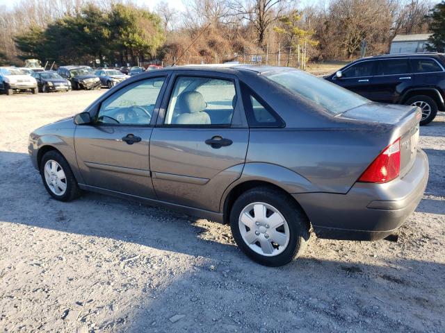 1FAHP34N07W296978 - 2007 FORD FOCUS ZX4 GRAY photo 2