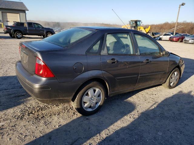 1FAHP34N07W296978 - 2007 FORD FOCUS ZX4 GRAY photo 3