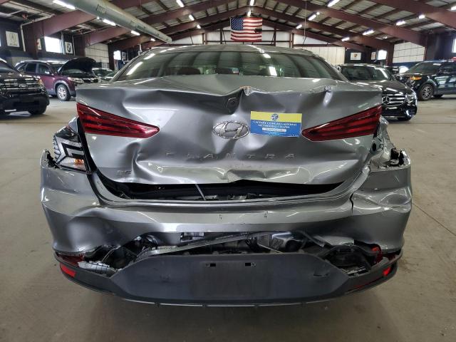 KMHD74LF6KU790741 - 2019 HYUNDAI ELANTRA SE GRAY photo 6