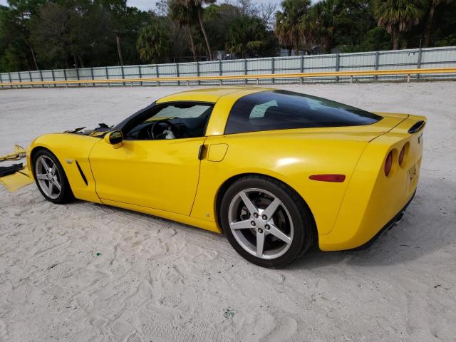 1G1YY26U475139135 - 2007 CHEVROLET CORVETTE YELLOW photo 2