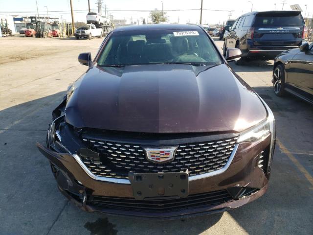 1G6DA5RK3L0151762 - 2020 CADILLAC CT4 LUXURY BURGUNDY photo 5