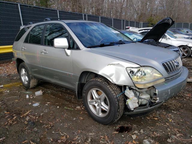 JTJHF10U830312305 - 2003 LEXUS RX 300 SILVER photo 4