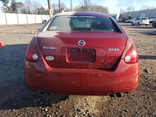 1N4BA41EX5C845845 - 2005 NISSAN MAXIMA SE MAROON photo 6