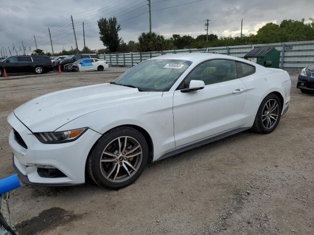 1FA6P8TH4G5247241 - 2016 FORD MUSTANG WHITE photo 1