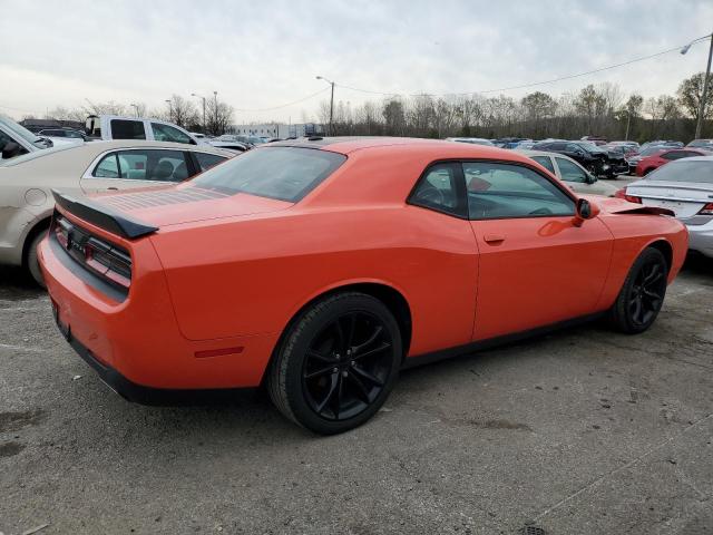 2C3CDZAGXGH345256 - 2016 DODGE CHALLENGER SXT ORANGE photo 3