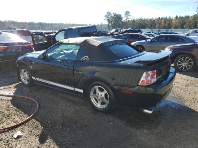 1FAFP44422F141748 - 2002 FORD MUSTANG BLACK photo 2
